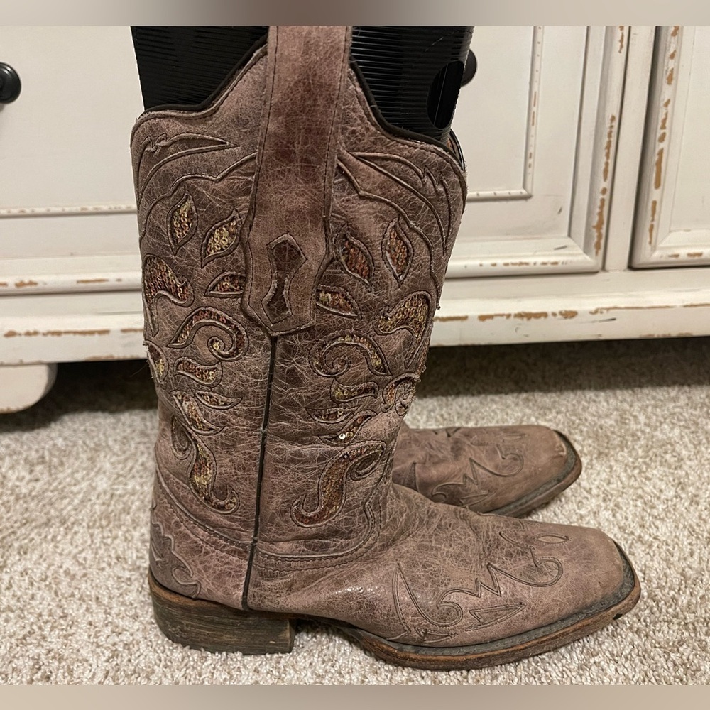 Corral Pasadena Square Toe Cowboy Boot - image 5